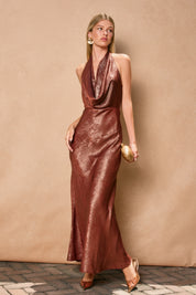 CHAMPAGNE SUPERNOVA DRESS Anima Guzga