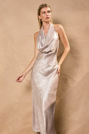CHAMPAGNE SUPERNOVA DRESS Anima Guzga