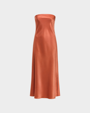 GOING OUT STRAPLESS BIAS CUT MAXI DRESS Anima Guzga