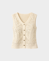 FOLK CROCHET VEST
