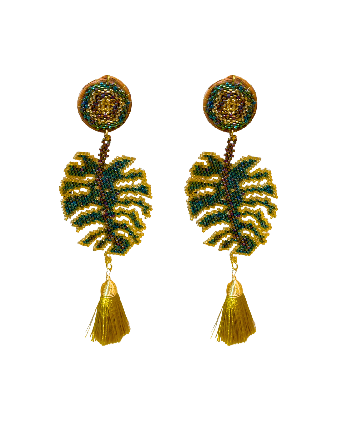 MIYUKI TROPICAL EARRINGS