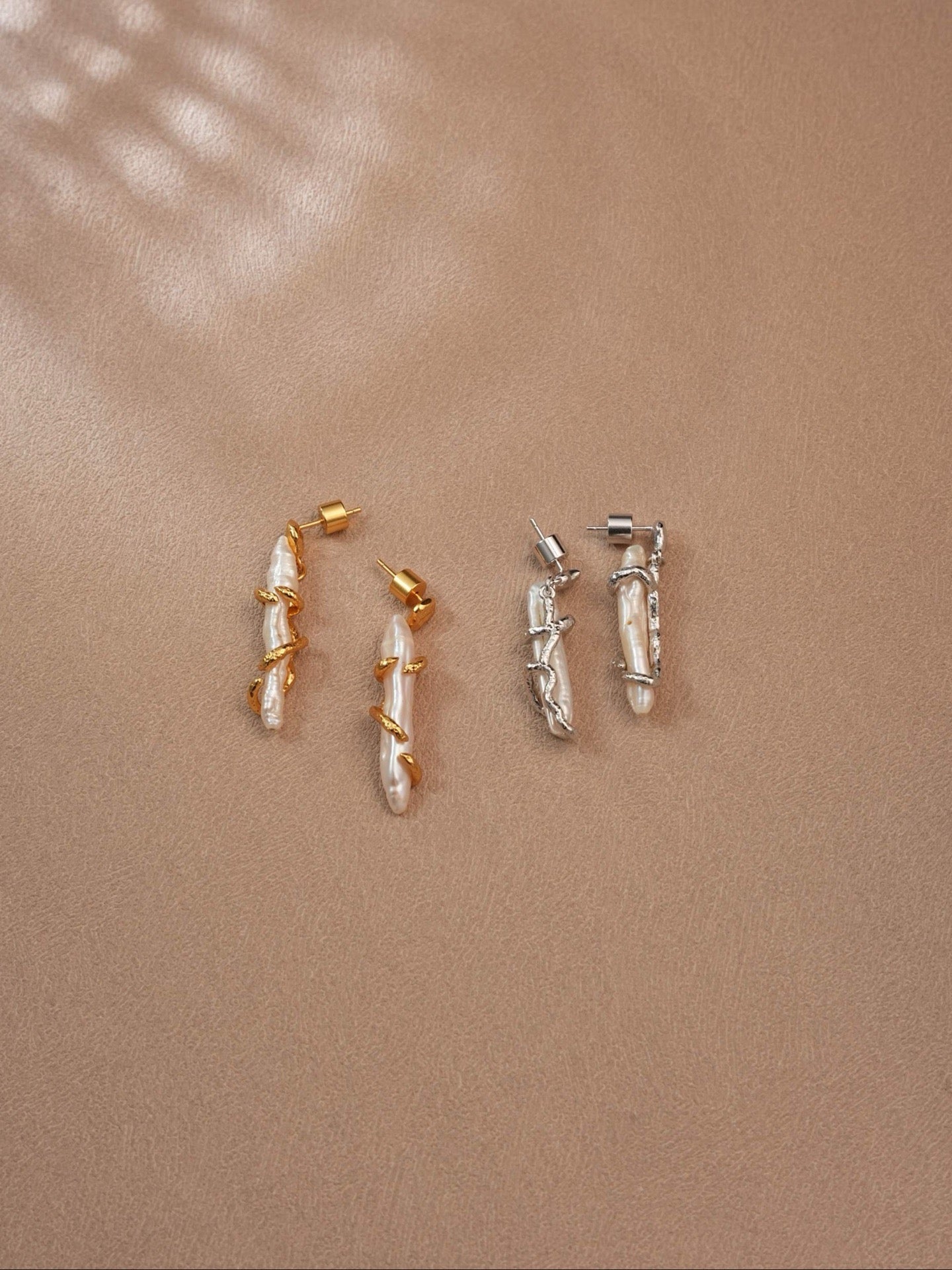 KESHI PEARL EARRINGS