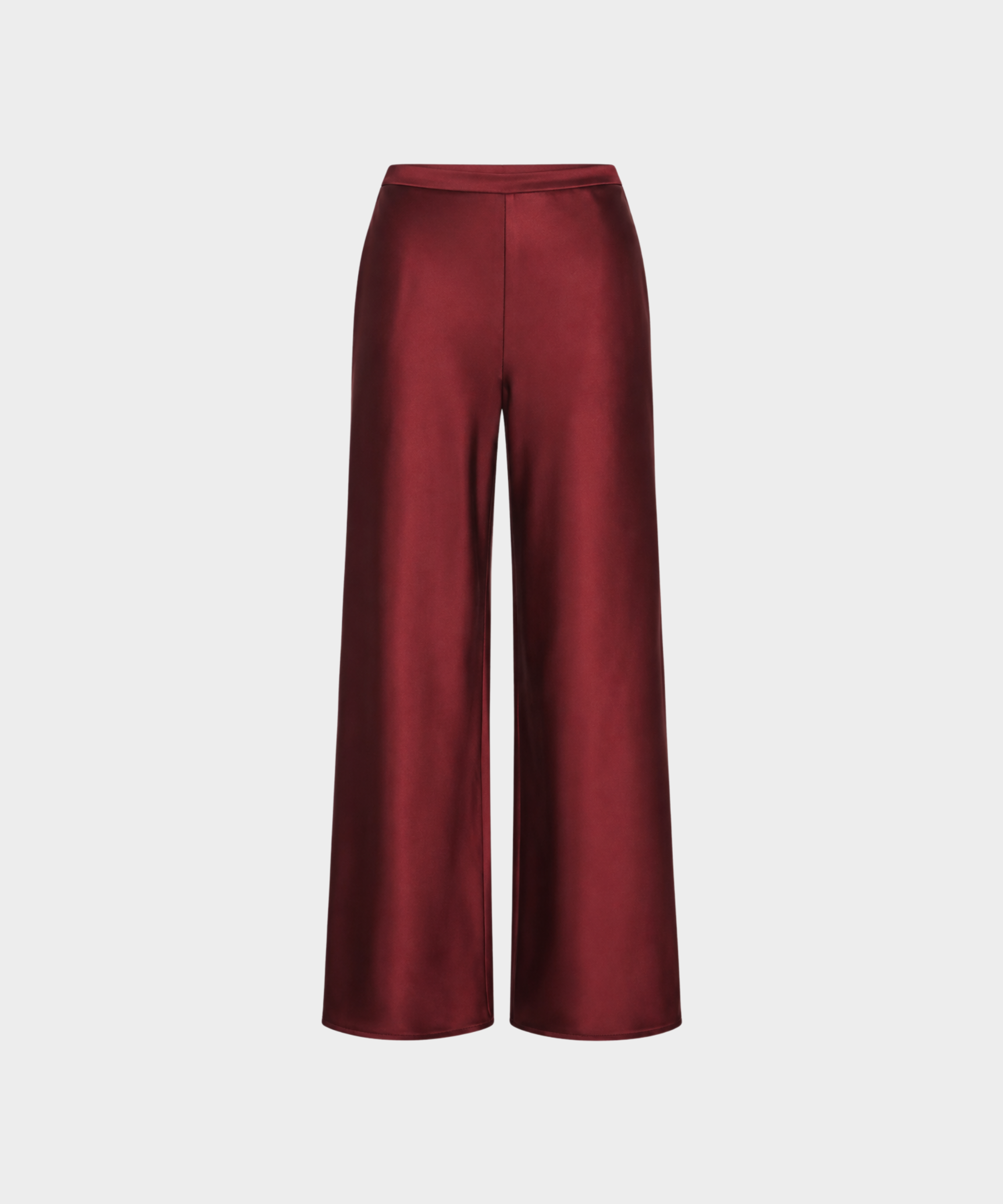SATIN RELAXED STRAIGHT LEG PANTS Anima Guzga