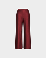 SATIN RELAXED STRAIGHT LEG PANTS