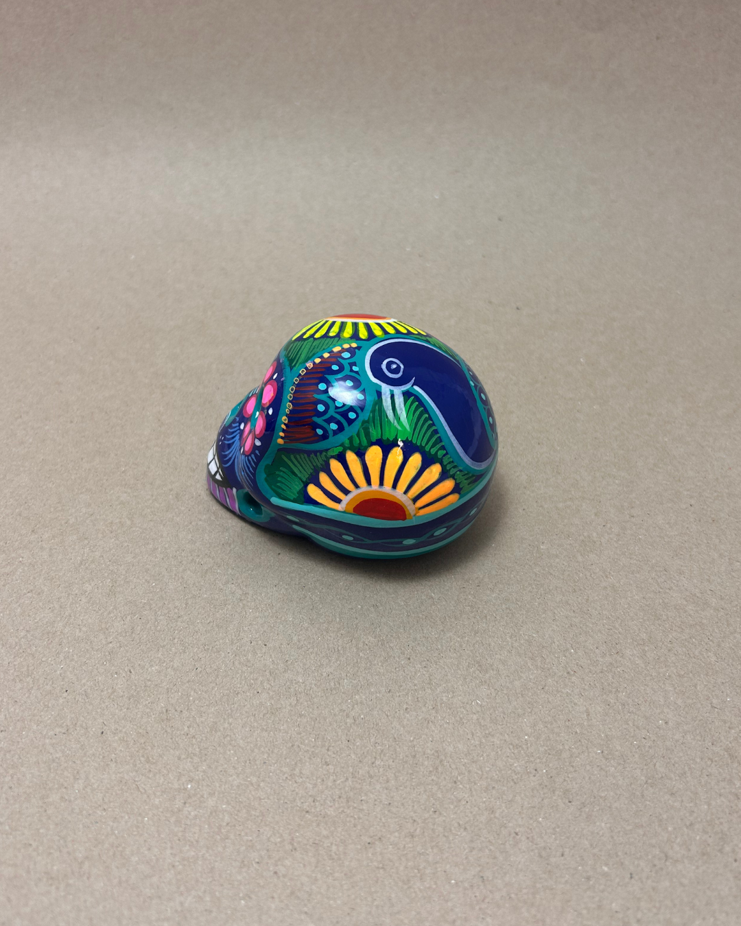 DIA DE LOS MUERTOS HAND PAINTED SKULL - 6cm