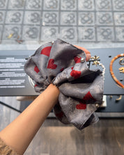 HEARTS OUT SCRUNCHIE