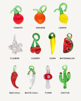 BLOWN GLASS CHARMS