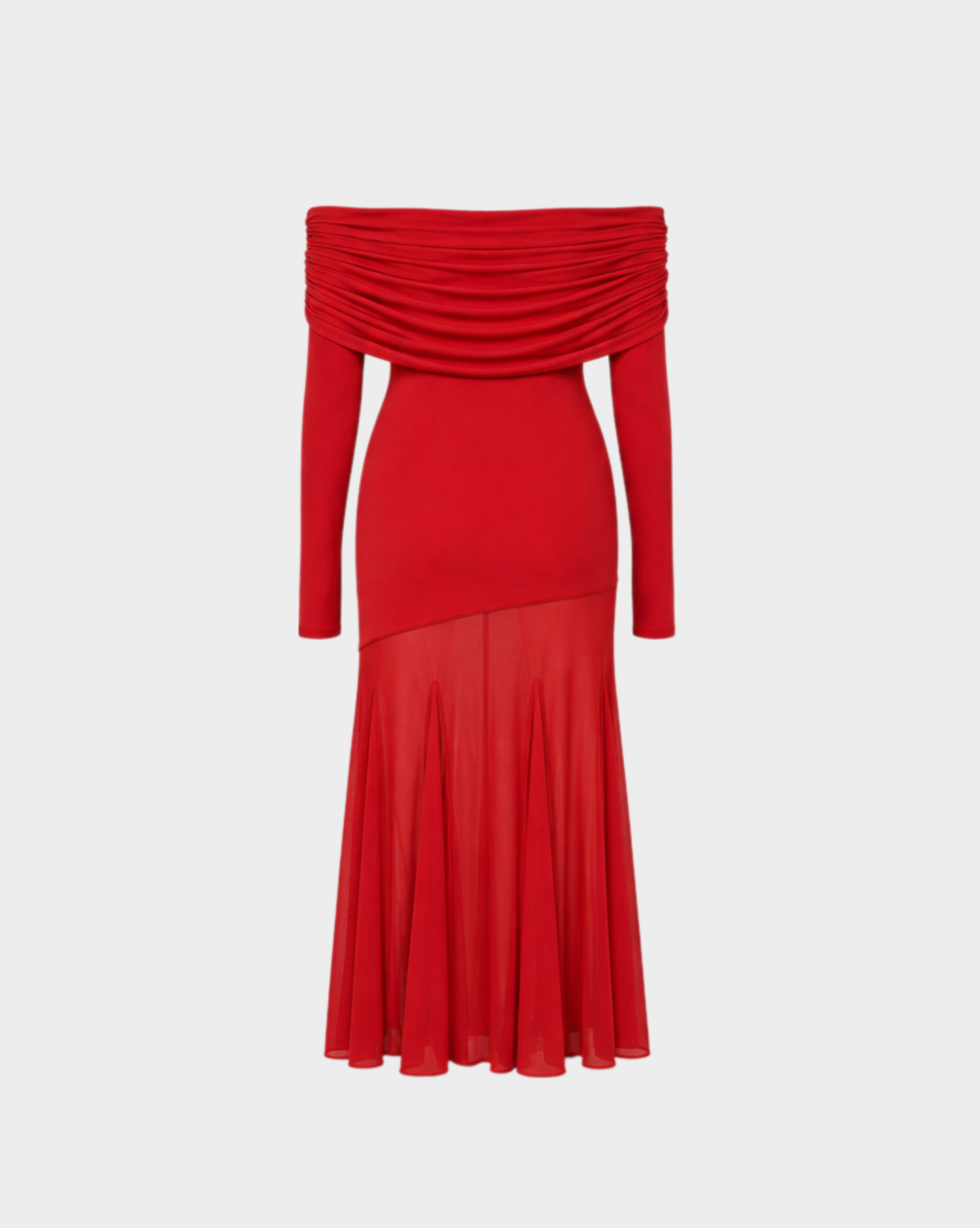 S MESH JERSEY GOWN Anima Guzga