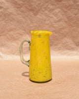 HAND BLOWN STRAIGHT PITCHER