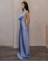 NIGHTS IN WHITE SATIN DRESS