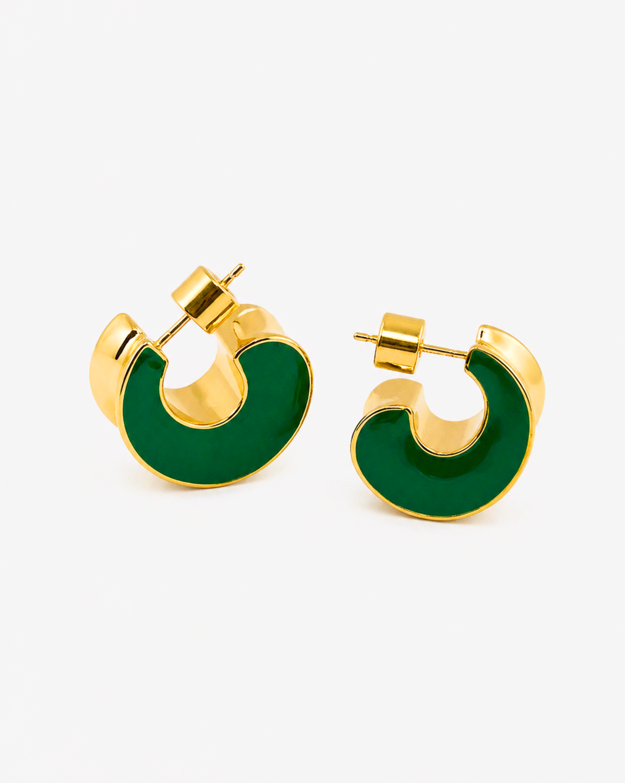 GREEN PANTHER EARRINGS Anima Guzga
