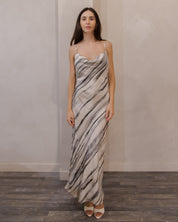 SAVANNAH ZEBRA DRESS