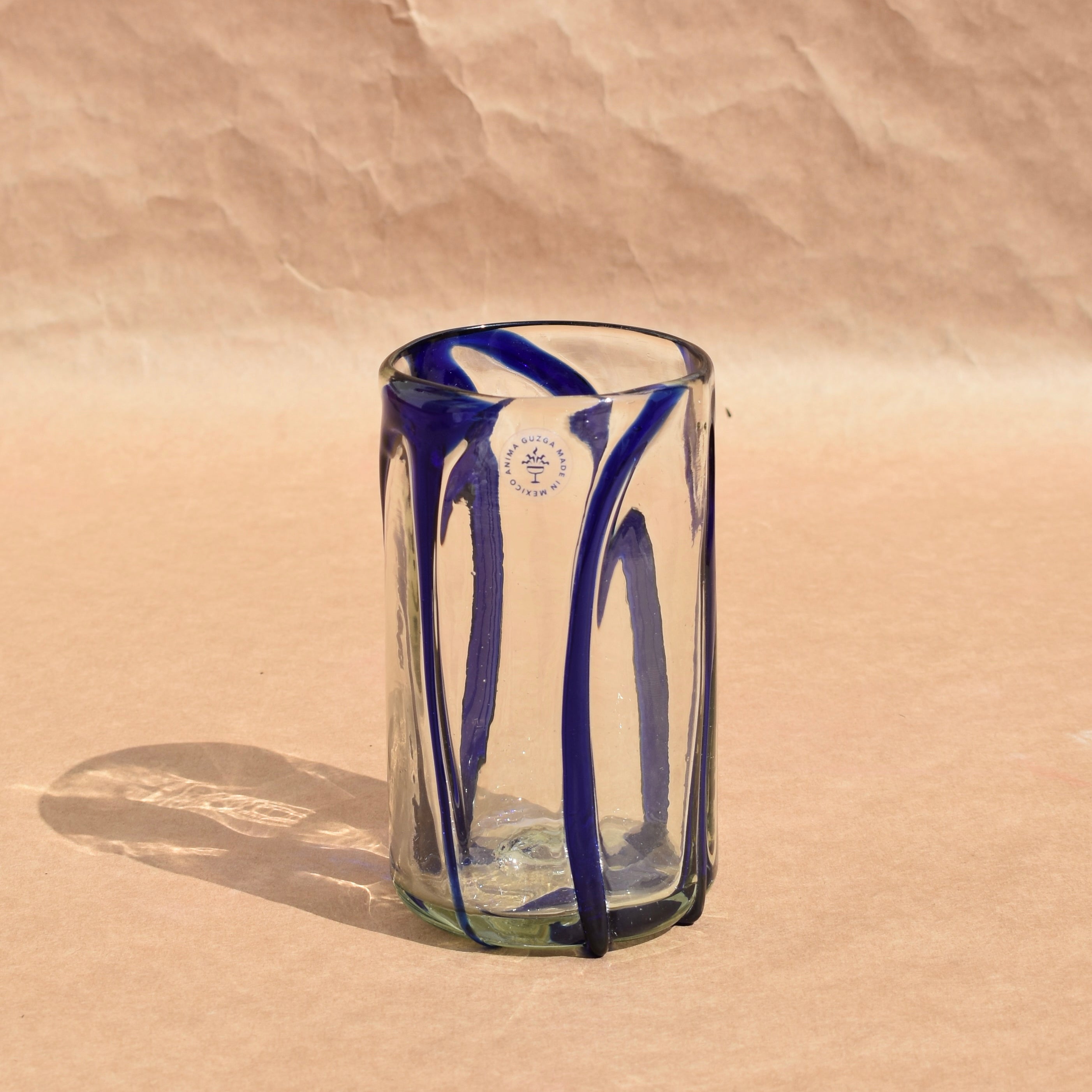 Cobalt Blue Signature Glassware |Signature Glass Drinkware|Anima Guzga