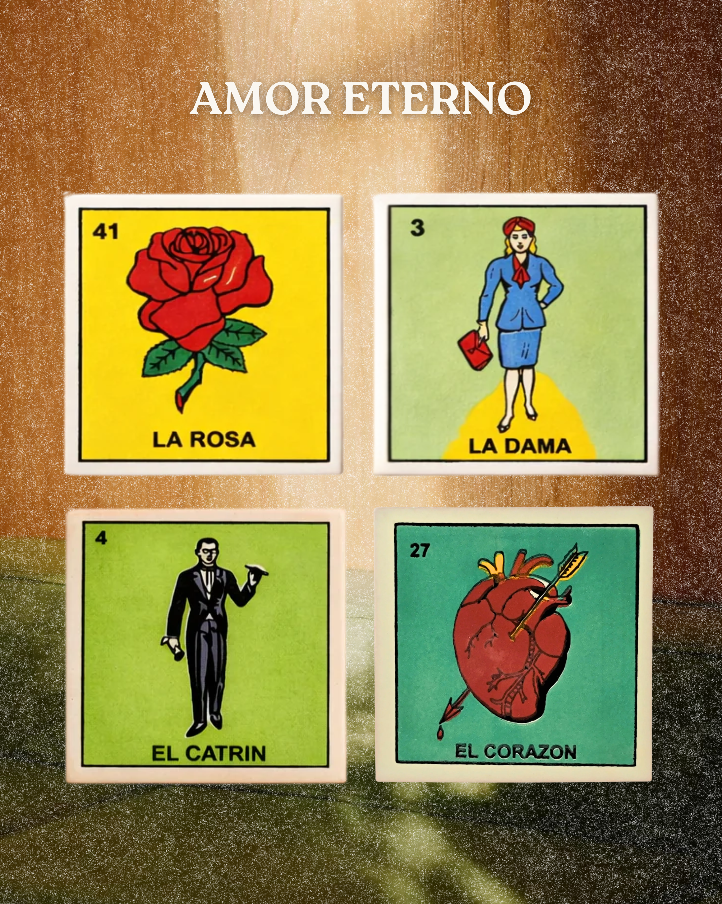 MEXICAN DRINK COASTERS Anima Guzga