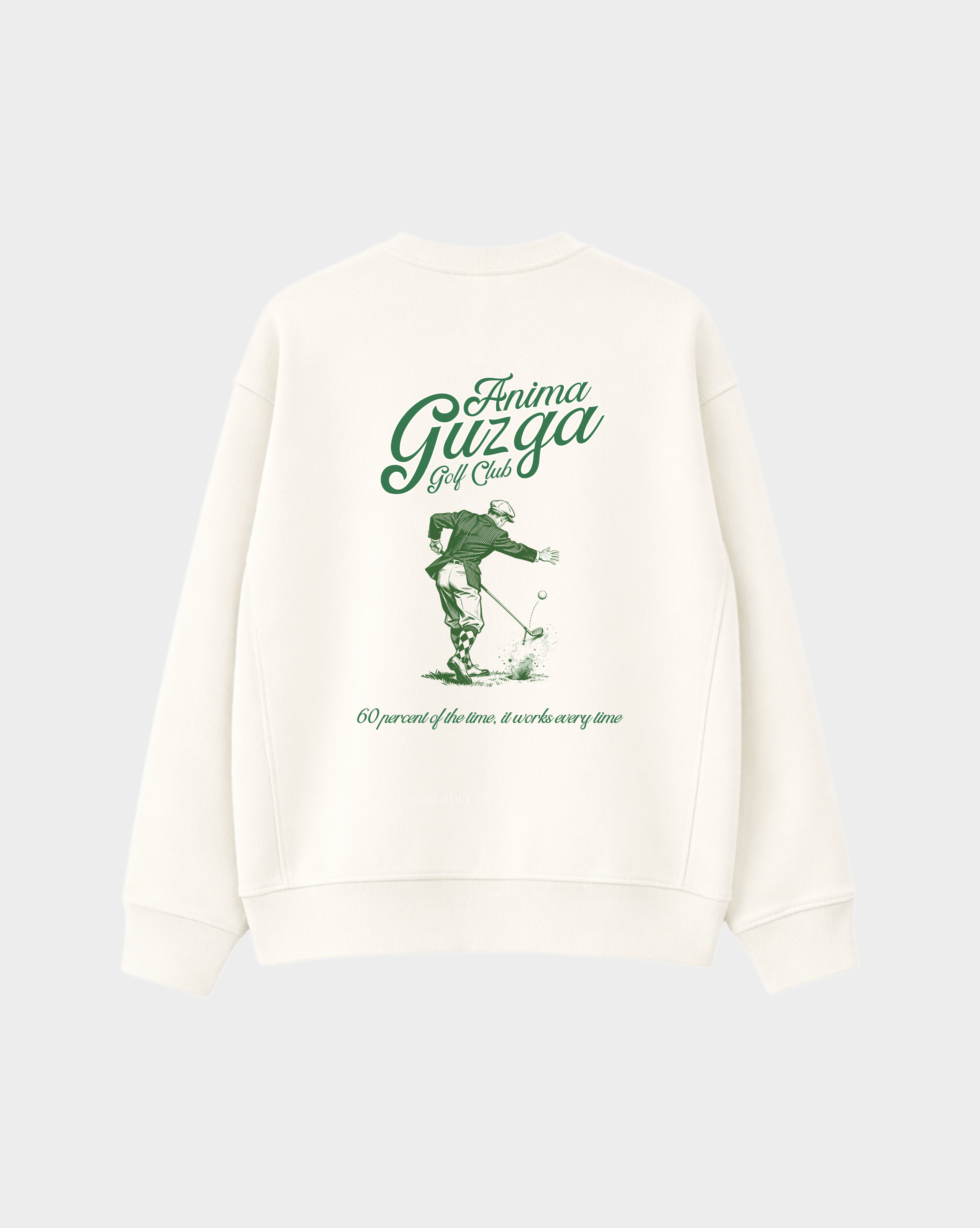 THE FAIRWAY WAGER SWEATSHIRT - Anima Guzga THE FAIRWAY WAGER SWEATSHIRT - Anima Guzga
