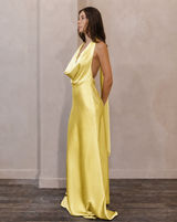 NIGHTS IN WHITE SATIN DRESS