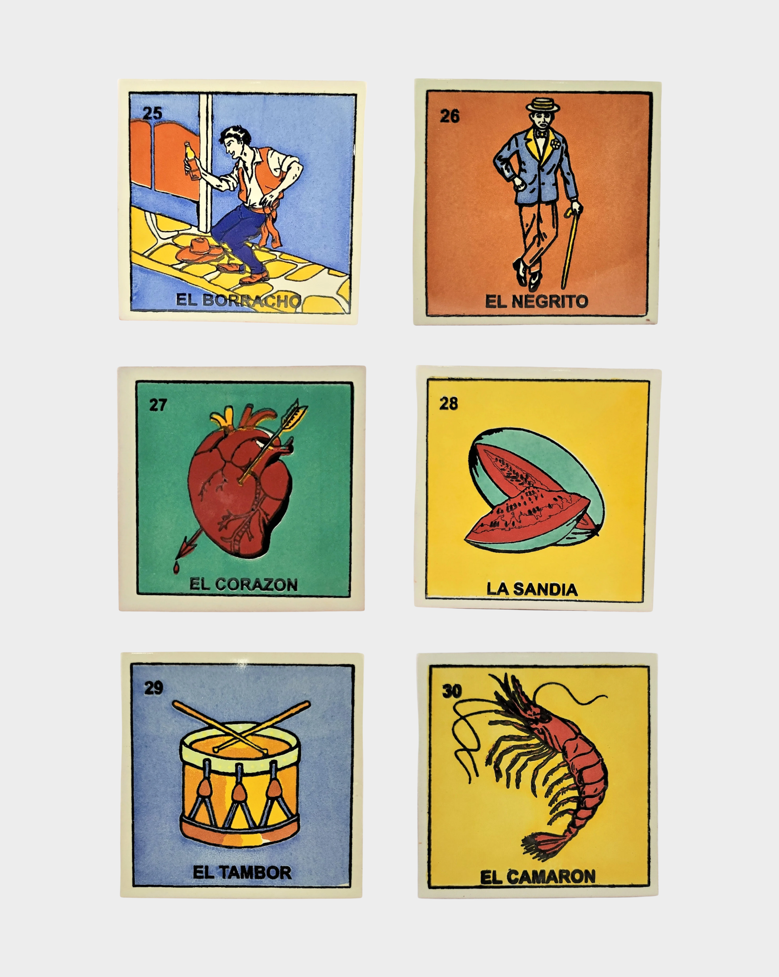 MEXICAN DRINK COASTERS Anima Guzga