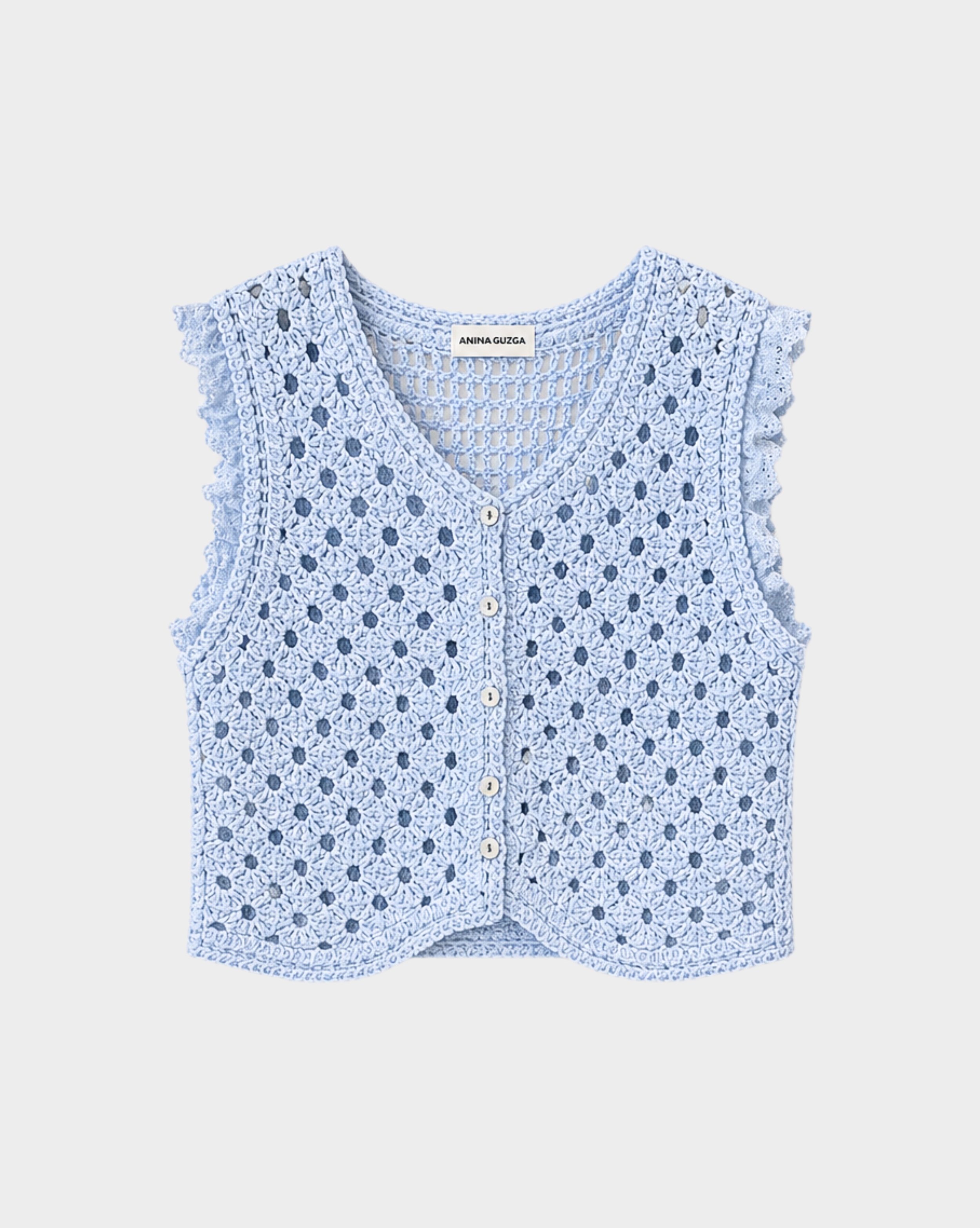 TUTI CROCHET VEST Anima Guzga