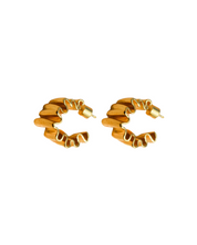 Agua Gold Earrings | Agua Earrings | Anima Guzga