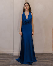 NIGHTS IN WHITE SATIN DRESS
