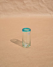 Colored Rim Shot Glass | Custom Rimmed Shot Glass | Anima Guzga
