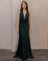 NIGHTS IN WHITE SATIN DRESS