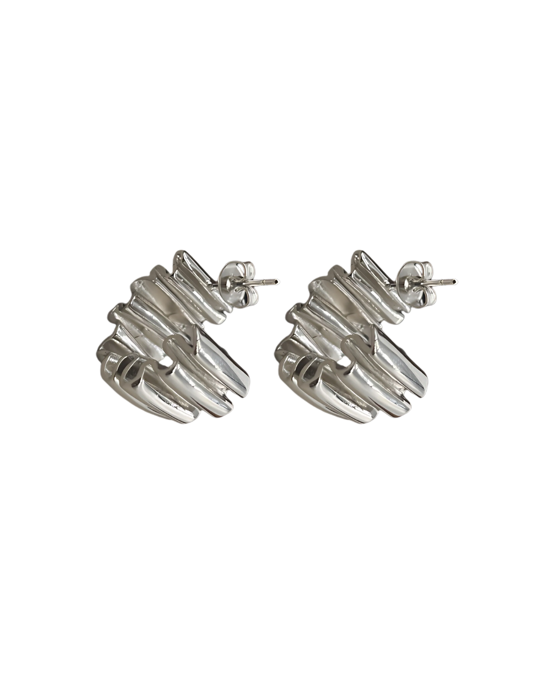 Agua Gold Earrings | Agua Earrings | Anima Guzga