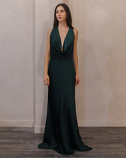 NIGHTS IN WHITE SATIN DRESS