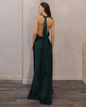 NIGHTS IN WHITE SATIN DRESS
