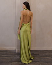 NIGHTS IN WHITE SATIN DRESS