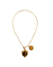 Aphrodite Necklace | Heart-Shaped Pendant with Gold Plating