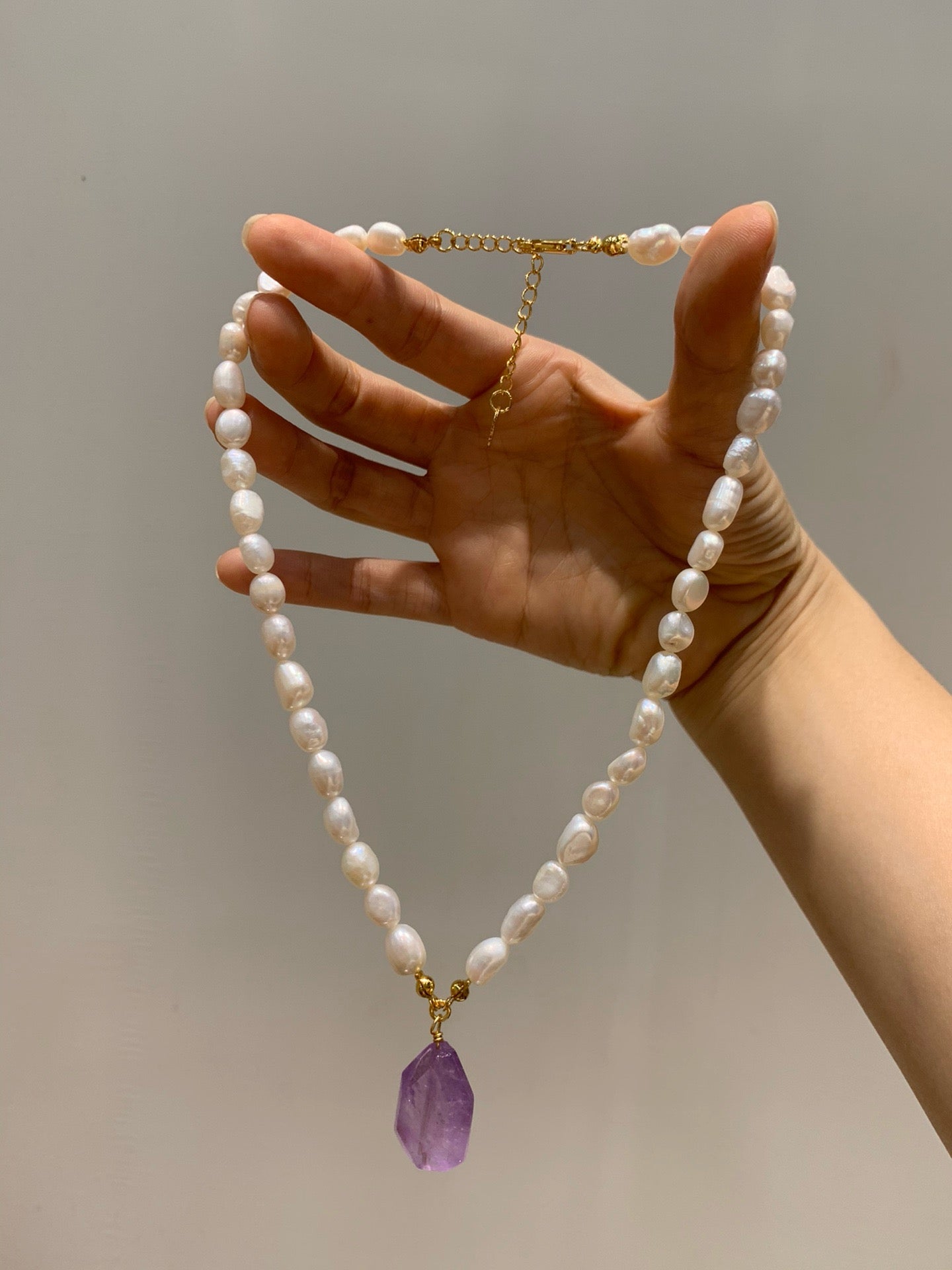 EMERALD PEARL NECKLACE