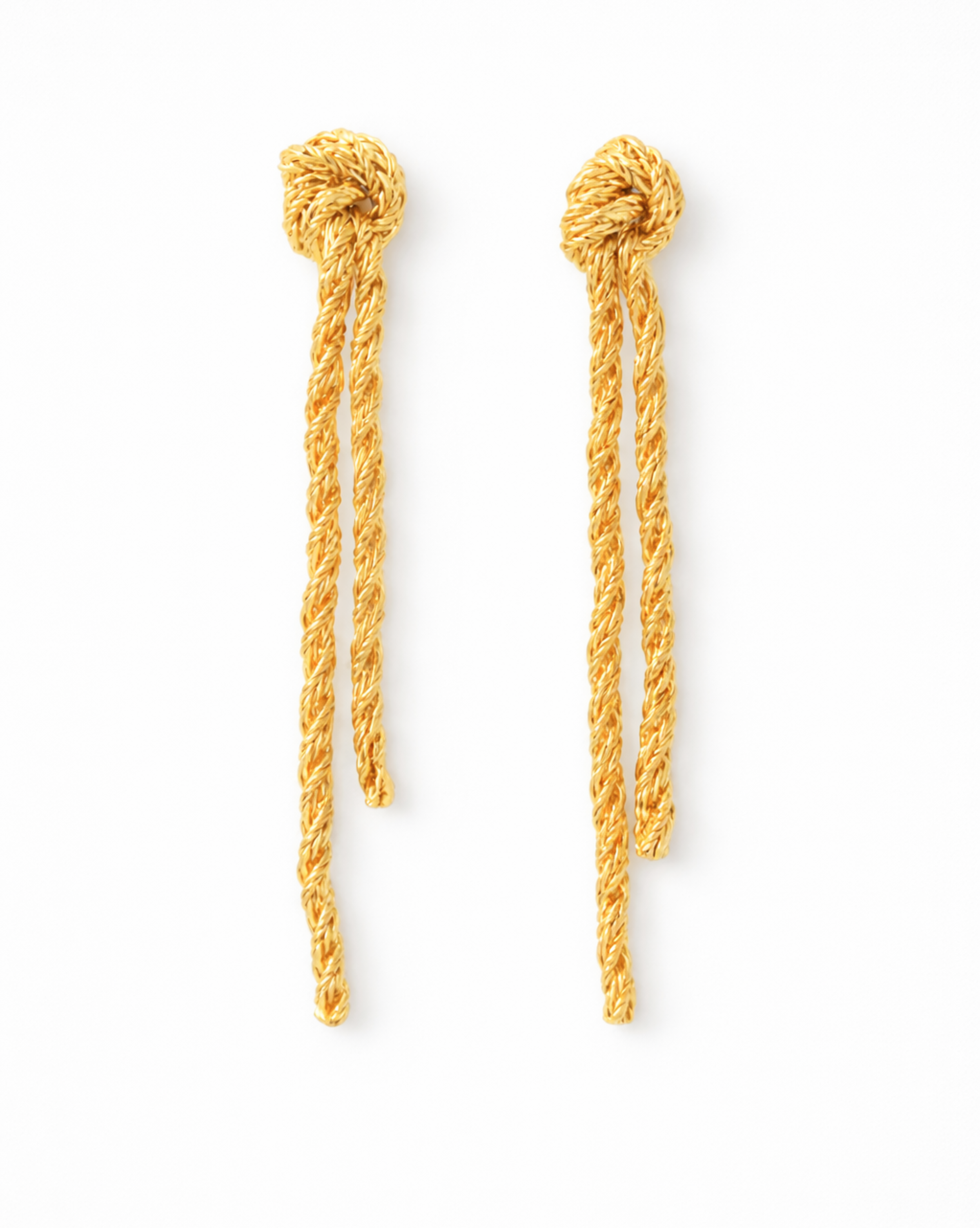 THE KNOTTED EARRINGS Anima Guzga