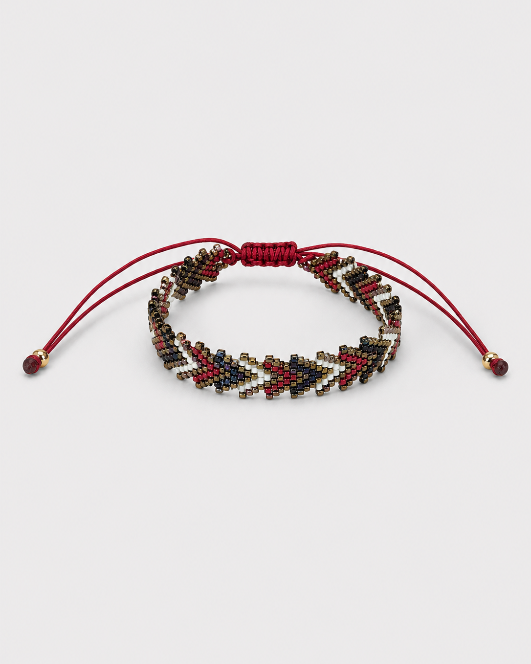BURGUNDY ARROW MIYUKI BRACELET Anima Guzga