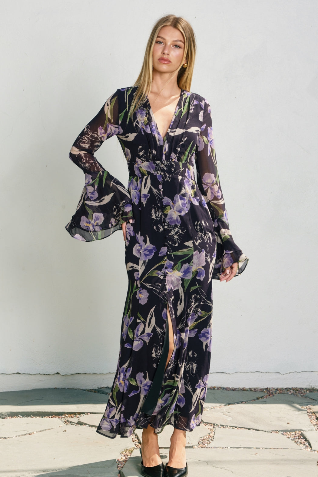 CHAN CHAN LONG SLEEVE DRESS