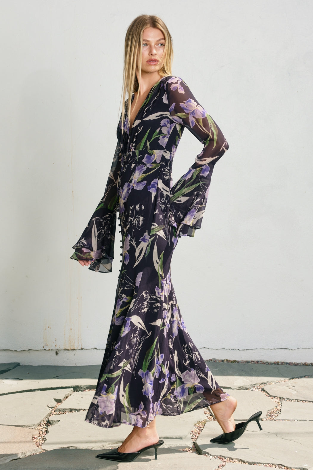 CHAN CHAN LONG SLEEVE DRESS