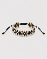 BLACK CHUAVE MIYUKI BRACELET