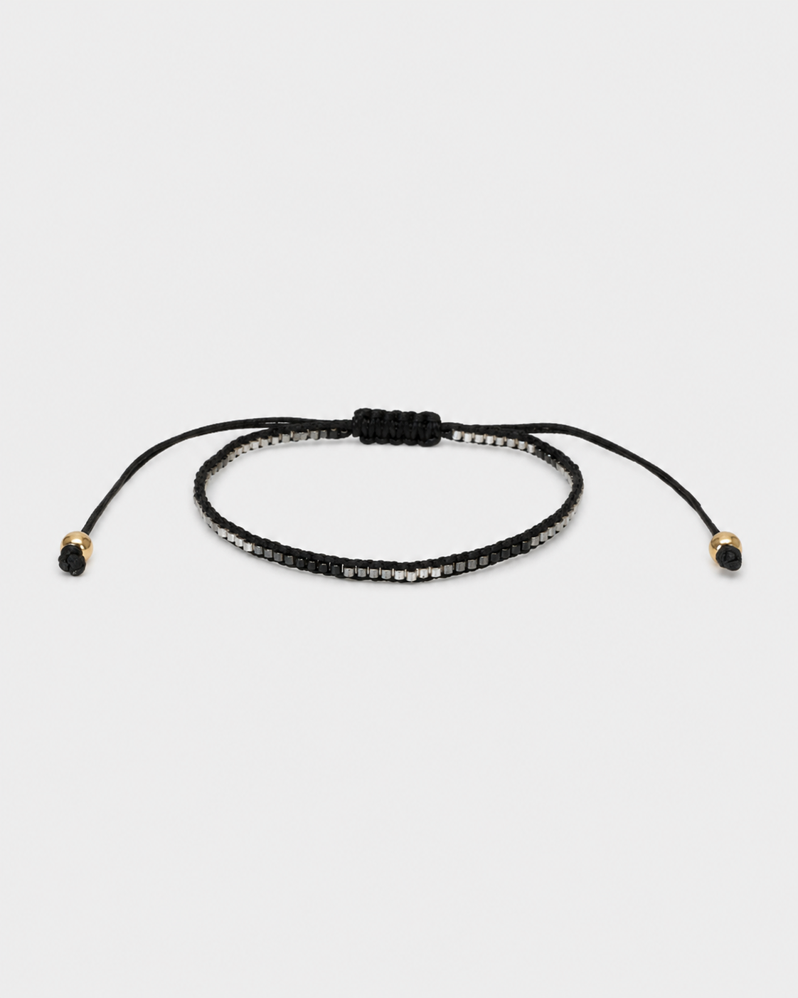 RIBETE BLACK MIYUKI BRACELET Anima Guzga