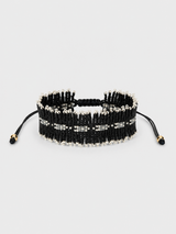 BLACK RIVOLTA MIYUKI BRACELET
