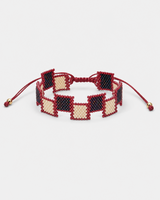 WINE CUADROS MIYUKI BRACELET