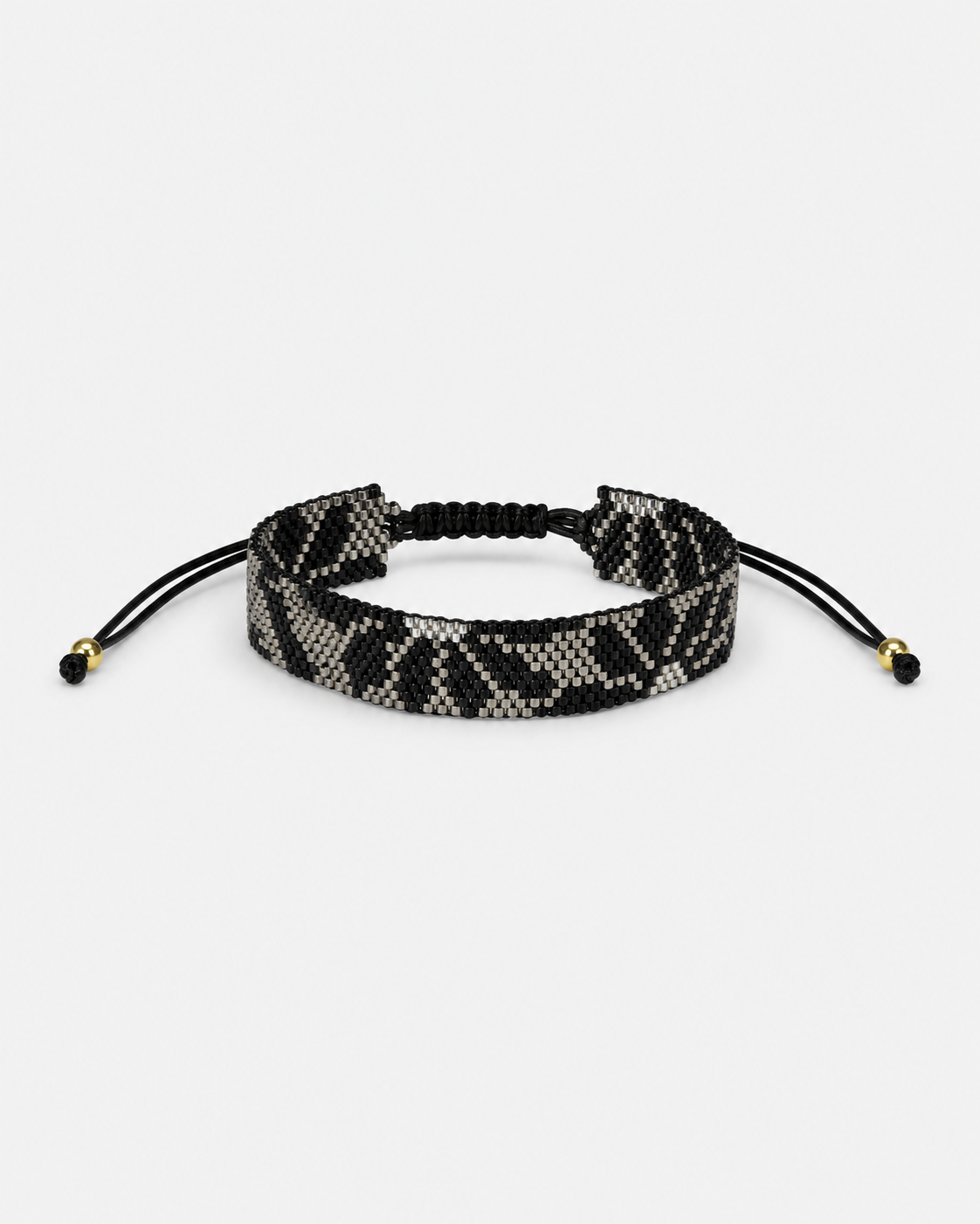 BLACK FLOR MIYUKI BRACELET Anima Guzga