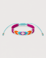 TURQUOISE GEOMETRIC MIYUKI BRACELET