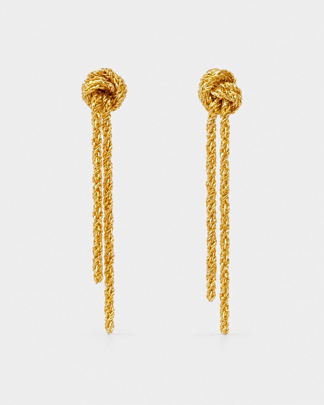 THE KNOTTED EARRINGS Anima Guzga