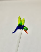 BLOWN GLASS DRINK STIRRER
