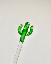BLOWN GLASS DRINK STIRRER