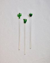 BLOWN GLASS DRINK STIRRER