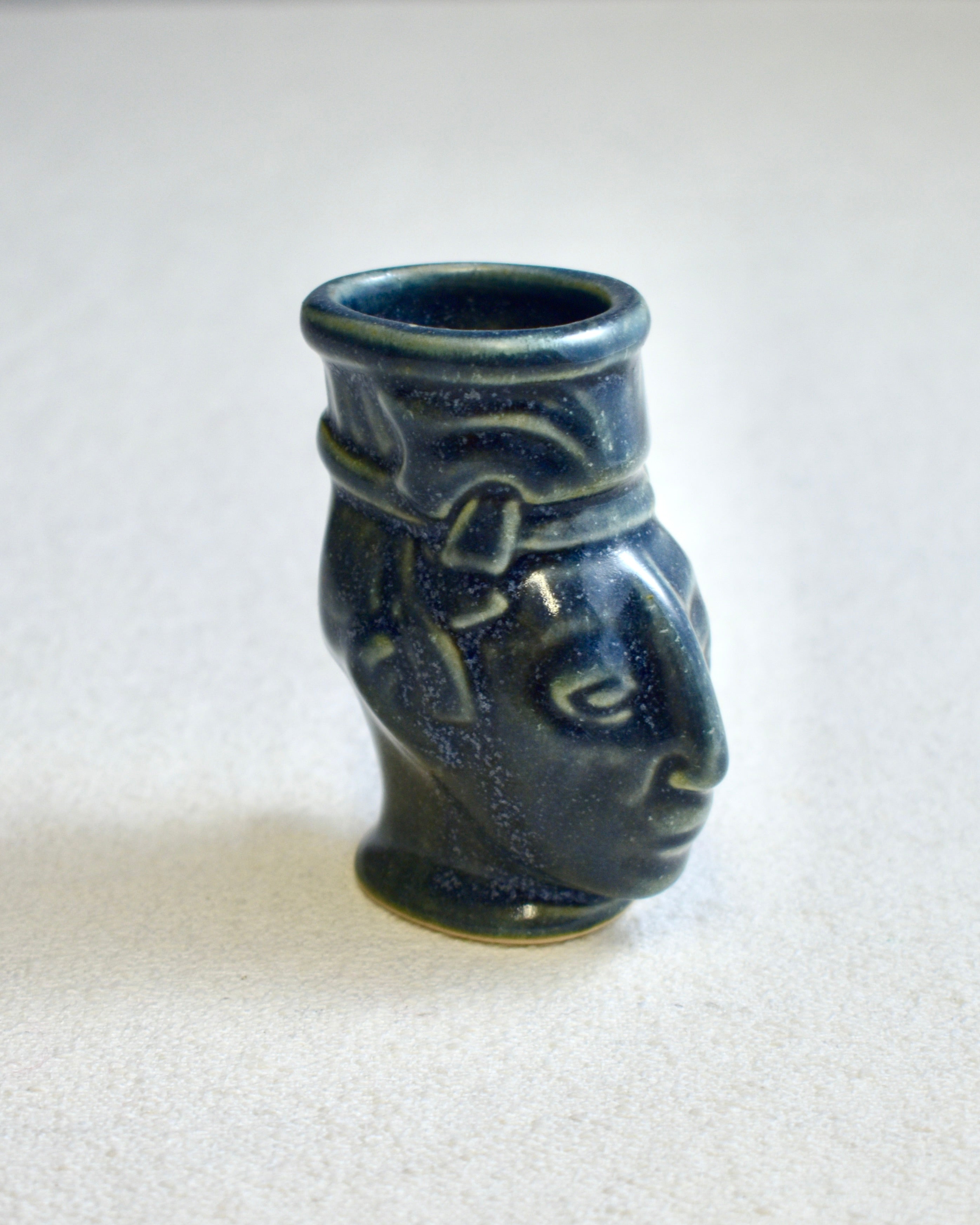 MAYAN HEAD ESPRESSO CUP