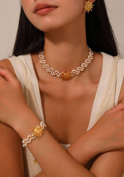 THE SUN CHOCKER NECKLACE