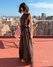 NYC TOP BROWN