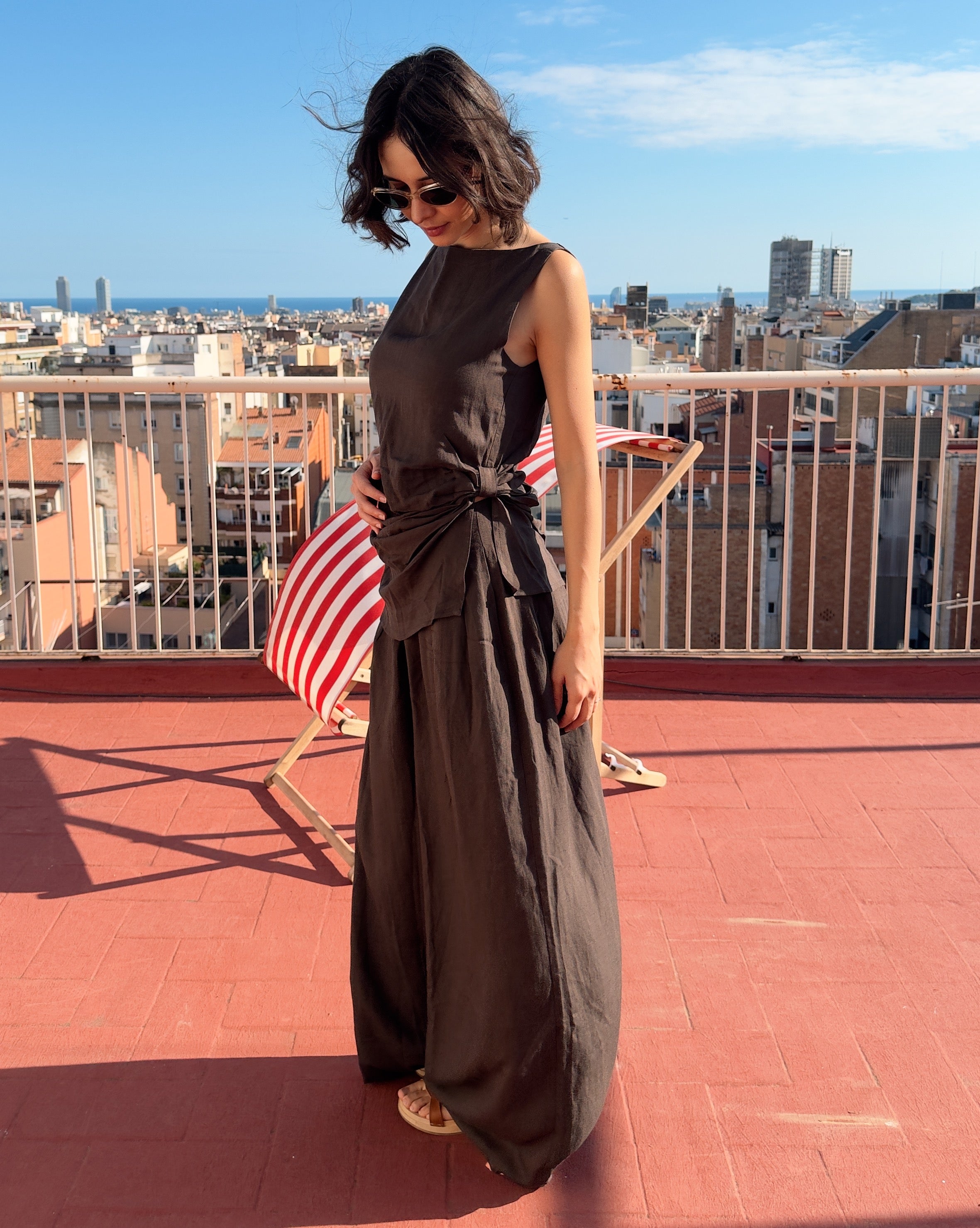 NYC TOP BROWN